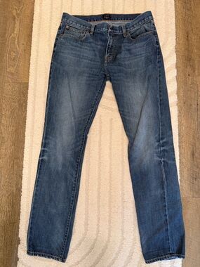 J Crew The Driggs Men’s Jeans Size 34x34 Dark Blue